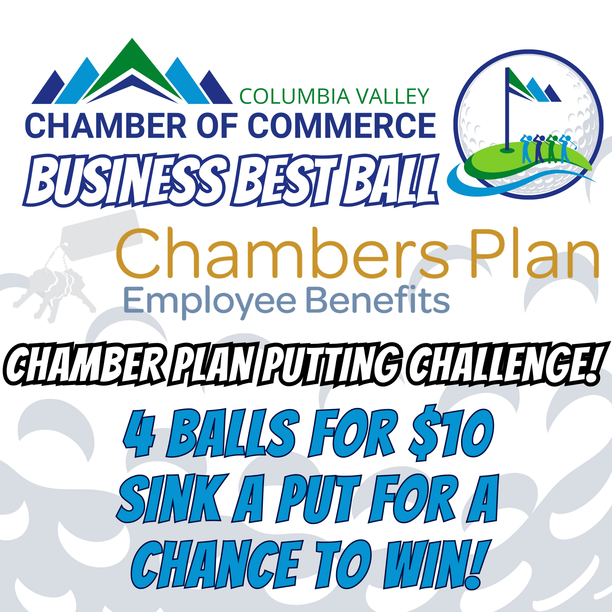 Chamber Plan Putting Challenge Ticket