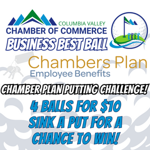 Chamber Plan Putting Challenge Ticket